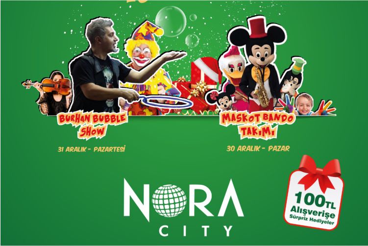 Nora City Yeni Yılı Coşkuyla Karşılıyor