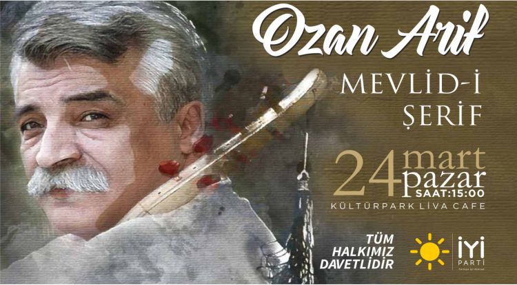 Ozan Arif İçin Mevlüt Okutacaklar 