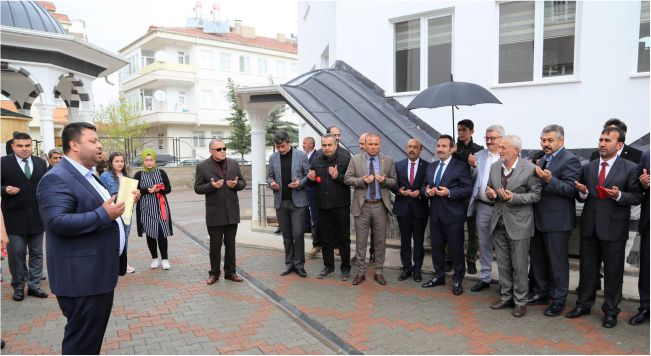 Recep-Gülcan Altınsoy Camii Dualarla İbadete Açıldı