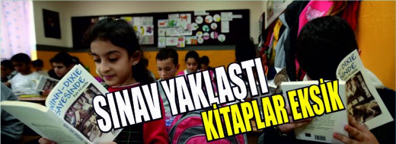 Sınav Yaklaştı Kitaplar Eksik