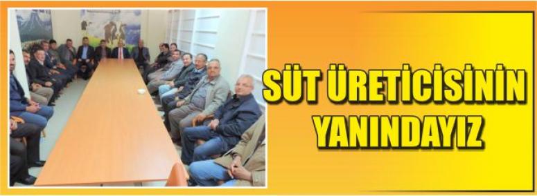 Süt Üreticisinin Yanındayız