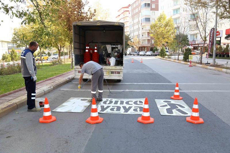 Trafikte Yaya Önceliğine Dikkat Çekiliyor