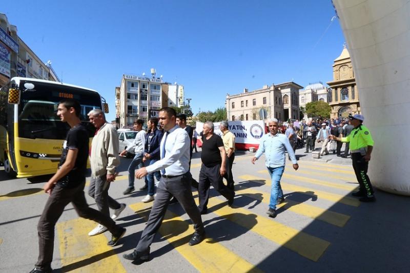 Aksaray’da 'Yaya Güvenliğinin Nöbetçisiyiz'