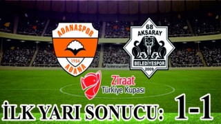 İlk Yarı Sonucu: 1-1