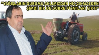 “Yağışların Durumu Aklımızdan Hiç Çıkmazken Şimdi Bir De Gübre Fiyatları Çıktı”