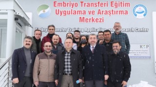 Embriyo Transferi Uygulamalarına Dair İlk Kurs Başladı