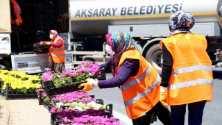 Aksaray’da Yeşil Alan Arttırma Çalışmaları Sürüyor