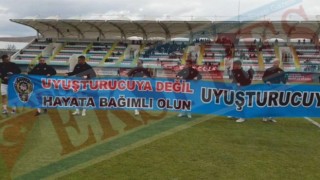 NARKO Ekipleri Uyuşturucuya Hayır İçin Dağılgan Stadındaydı 