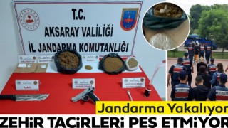 Jandarma Yakalıyor, Zehir Tacirleri Pes Etmiyor