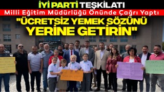 İYİ Parti İl Başkanı Belgemen: “Eğitimde Verdiğiniz Sözleri Yerime Getirin”