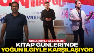 Aksaraylı Yazarlar, Kitap Günleri'nde Yoğun İlgiyle Karşılaşıyor