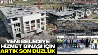 Yeni Belediye Hizmet Binası İçin Artık Son Düzlük