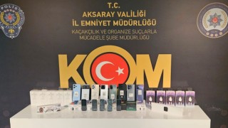 Kaçak Telefon Taciri Yakayı Ele Verdi