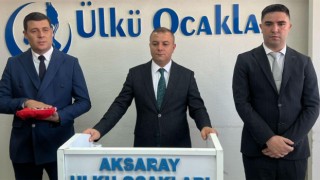 AKSARAY ÜLKÜ OCAKLARI BAŞKANLIĞINDA BAYRAK DEĞİŞİMİ 