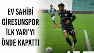 Ev Sahibi Giresunspor İlk Yarı’yı Önde Kapattı