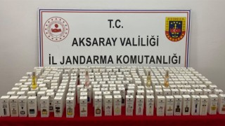 JANDARMADAN 1 MİLYON 250 BİN LİRALIK SAHTE PARFÜM OPERASYONU