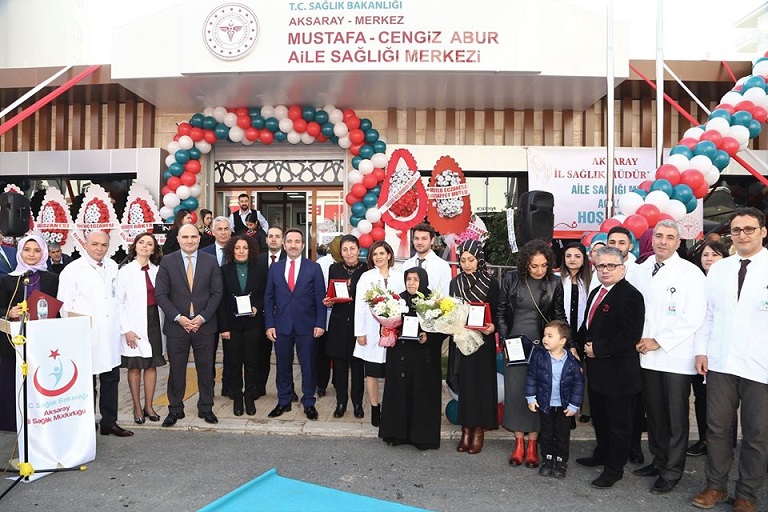 Mustafa-Cengiz Abur Aile Sağlığı Merkezi Hizmete Açıldı