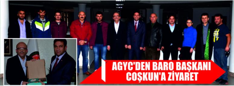 AGYC’den Baro Başkanı Coşkun’a Ziyaret