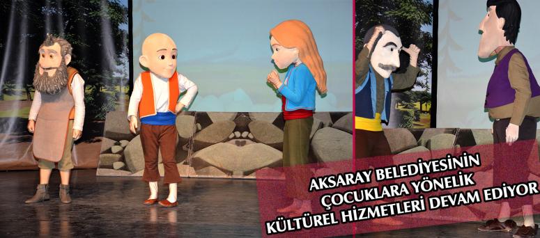 AKSARAY BELEDİYESİNİN ÇOCUKLARA YÖNELİK KÜLTÜREL HİZMETLERİ DEVAM EDİYOR