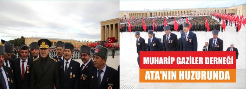 Muharip Gaziler Derneği Ata’nın Huzurunda