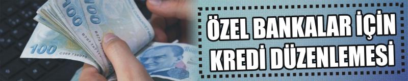 Özel Bankalar İçin Kredi Düzenlemesi