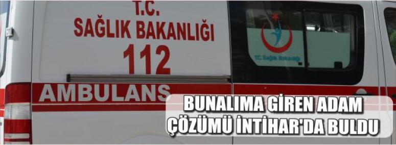 Bunalıma Giren Adam Çözümü İntihar’da Buldu