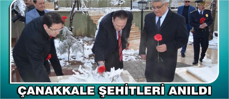 Çanakkale Şehitleri Anıldı