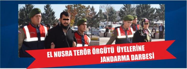 El Nusra Terör Örgütü Üyelerine Jandarma Darbesi