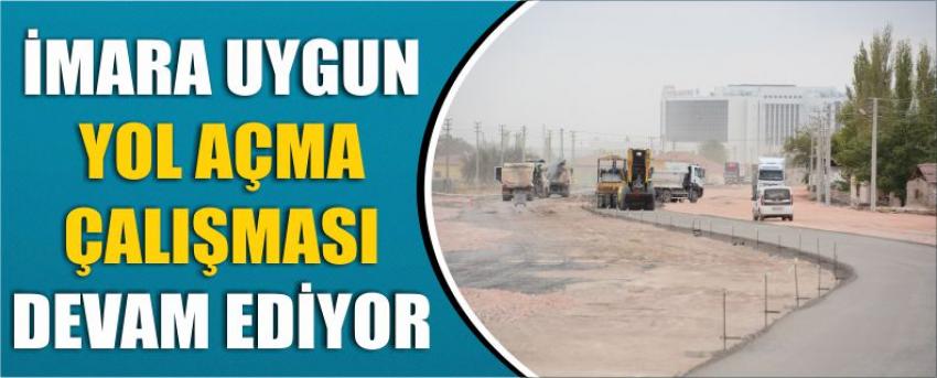 İmara Uygun Yol Açma Çalışması Devam Ediyor