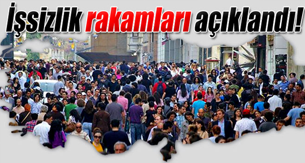 İşsizlik Rakamları Açıklandı