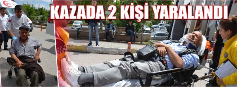 Kazada 2 Kişi Yaralandı 