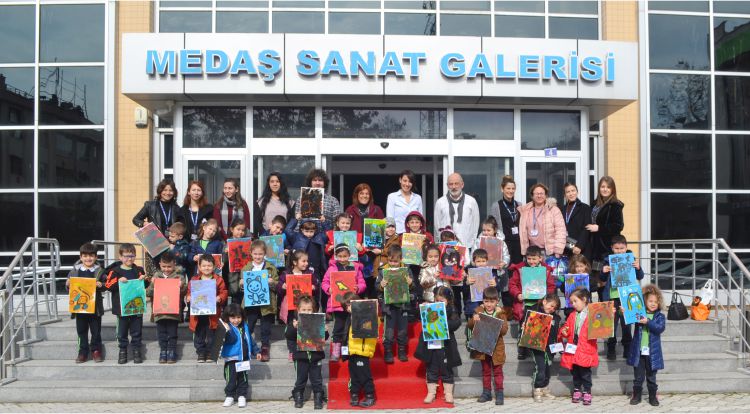 Medaş Küçük Sanatseverleri Ağırladı