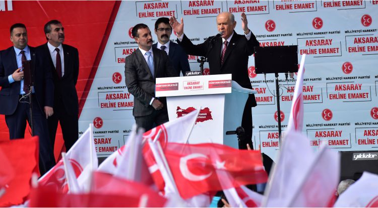 Mhp Lideri Bahçeli “Aksaray Olmazsa Bir Eksik Kalırız”