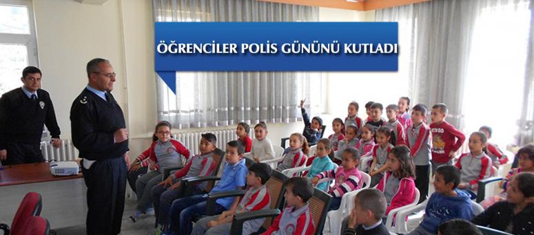 ÖĞRENCİLER POLİS GÜNÜNÜ KUTLADI