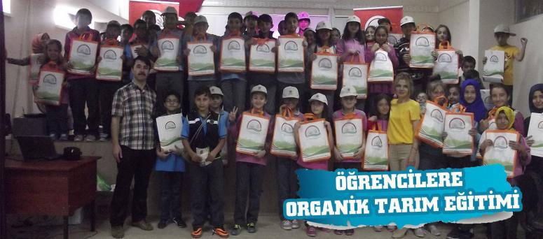 ÖĞRENCİLERE ORGANİK TARIM EĞİTİMİ