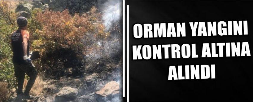 Orman Yangını Kontrol Altına Alındı