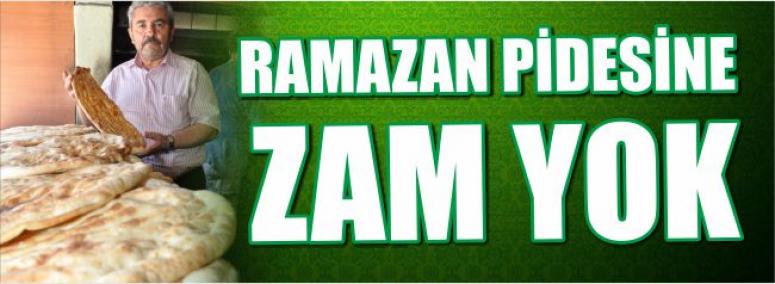 Ramazan Pidesine Zam Yok