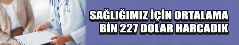 Sağlığımız İçin Ortalama Bin 227 Dolar Harcadık