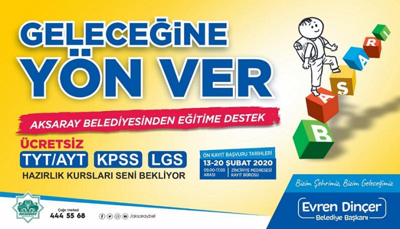 Belediye'den Eğitime Destek