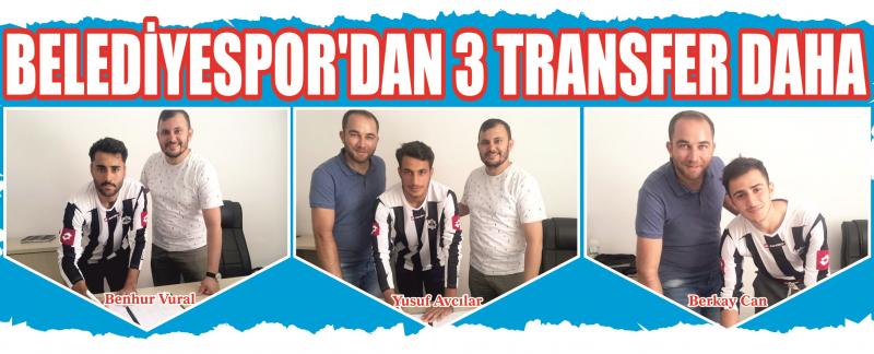 Belediyespor’dan 3 Transfer Daha