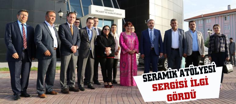  SERAMİK ATÖLYESİ SERGİSİ İLGİ GÖRDÜ 