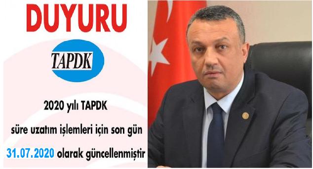 Tapdk 2020 Yılı Satış Belgesi Ödemelerinde Son Tarih 31 Temmuz