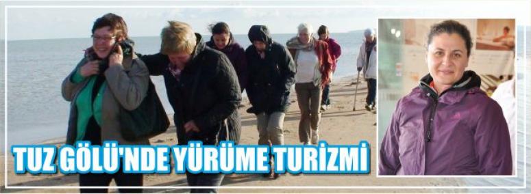 Tuz Gölü’nde Yürüme Turizmi