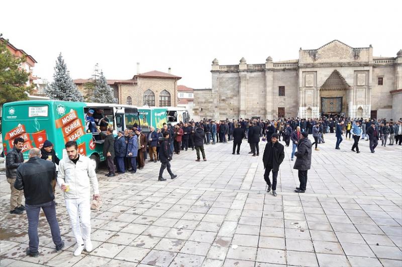 Vatandaşlara Çorba Ve Lokma İkramı