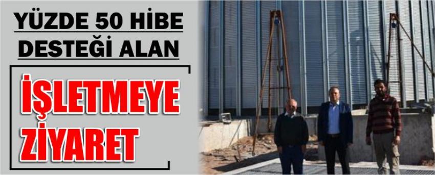 Yüzde 50 Hibe Desteği Alan İşletmeye Ziyaret